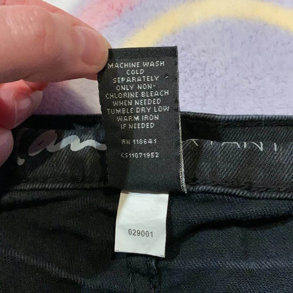 Lane Bryant GenuisFit Skinny Jeans Washed Black - Picture 6 of 7